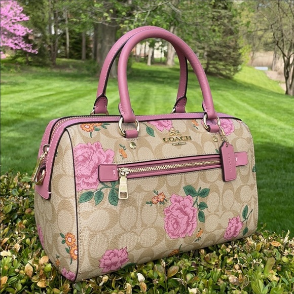 Coach Handbags - COACH 2717 SIGNATURE PRINT ROWAN